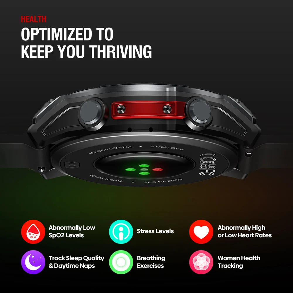 Zeblaze Stratos 4 GPS Smartwatch
